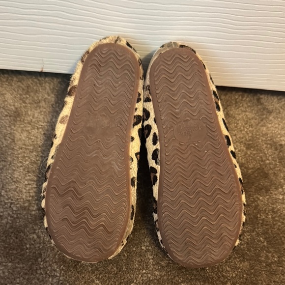 Monkey Feet Brown and Black Leopard Print Flats - Picture 6 of 8